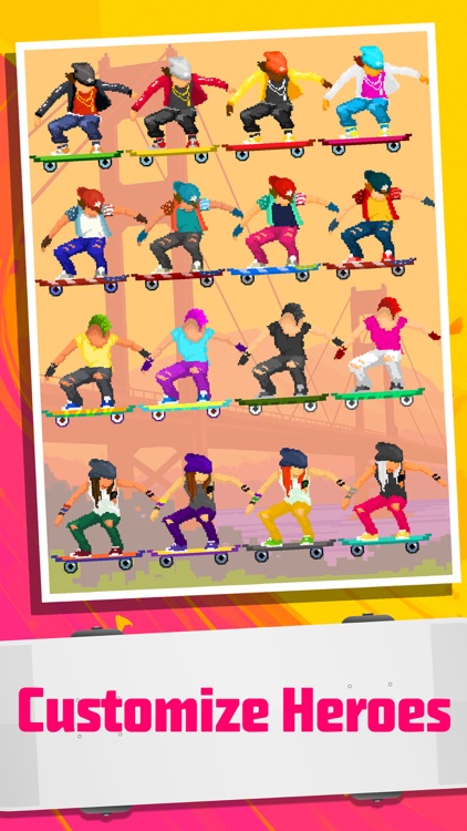 Halfpipe Hero - Retro Arcade Skateboarding screenshot-4