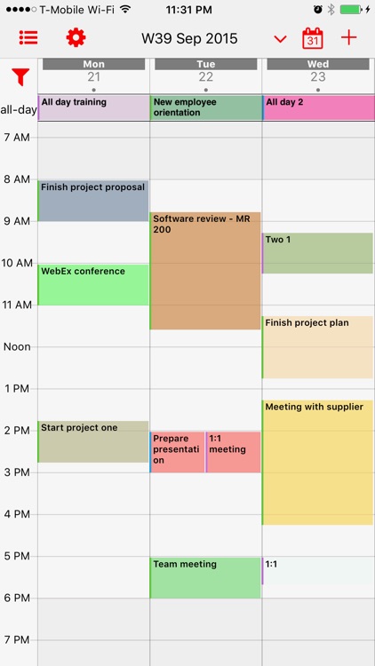 Week Calendar Pro
