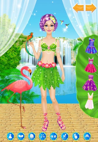 Tropical Princess: Girls Makeup and Dress Up Games screenshot 4