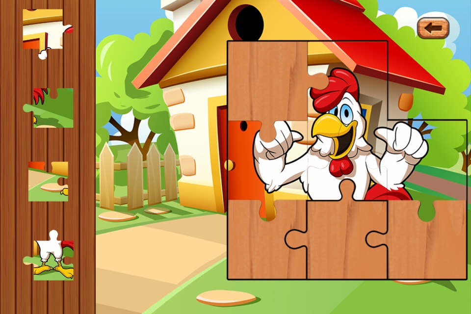 Farm baby games and animal puzzles for kids screenshot 3