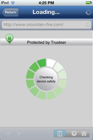 Trusteer Mobile Browser Japan screenshot 2
