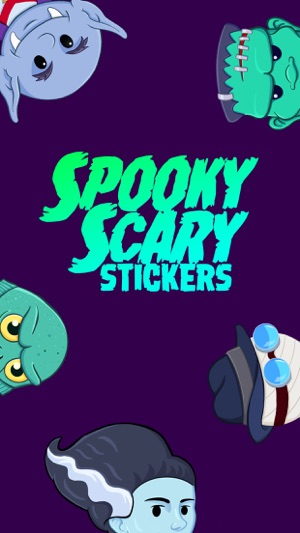 Spooky Scary Stickers