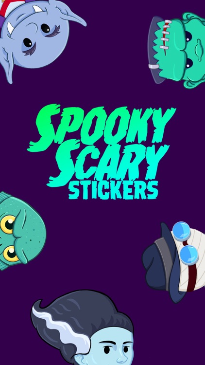 Spooky Scary Stickers