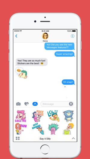 Say it Silly stickers by Justine Fernandez(圖1)-速報App