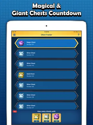 Screenshot 2 Chest Tracker for Clash Royale - Track Chest Cycle iphone