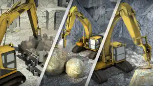 Captura 3 Grandes Rig Excavadora operador de grúa todo terreno y Minería Camión volquete simulador del juego iphone