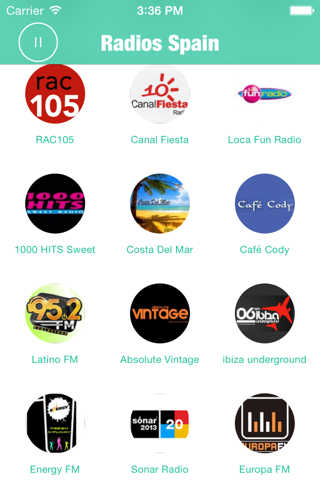 Radios España (Radio Spain FM) - Cadena Dial Rock screenshot 4