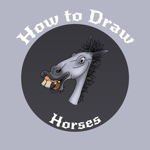 How to Draw Horse icon