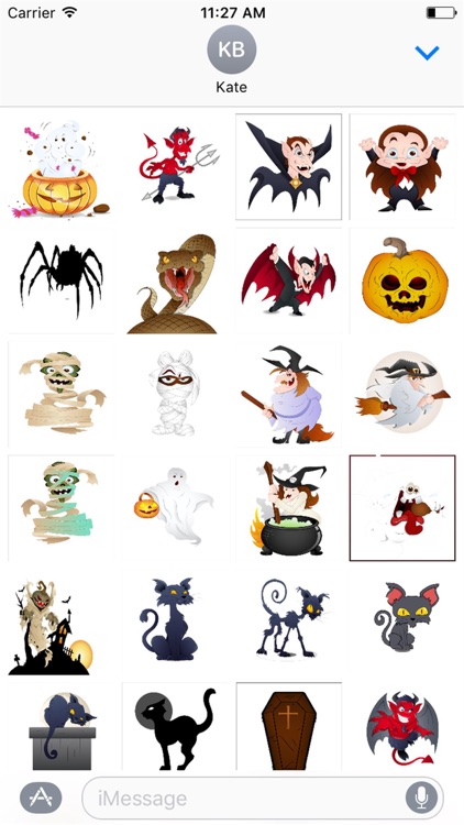 Halloween Stickers Spooky Edition