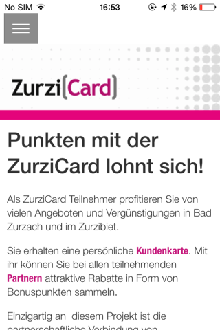 ZurziCard screenshot 2