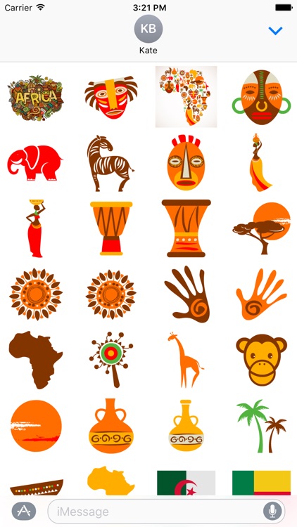 Africa Stickers