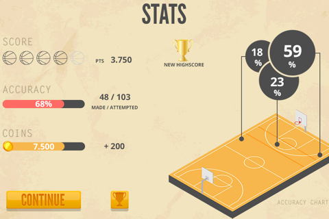 Basketball Two Player Showdown screenshot 3