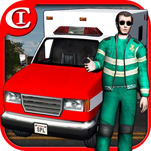 Crazy Ambulance King 3D HD Plus icon