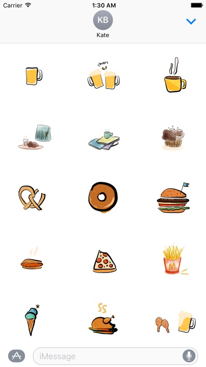 haero Food+ Stickers