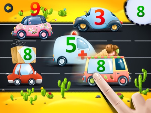 Leer nummers - educatief spel iPad app afbeelding 2