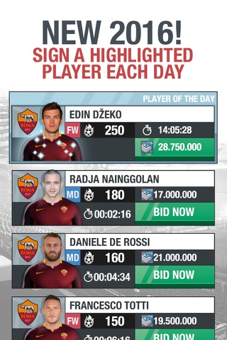 AS Roma Fantasy Manager 2017 - your football club screenshot 3