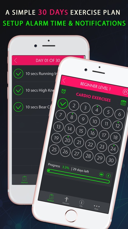 30 Day Cardio Fitness Challenges ~ Daily Workout screenshot-3