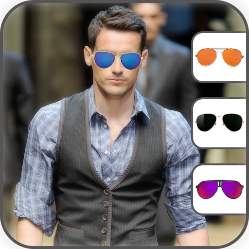 Man Sunglasses Photo Editor icon