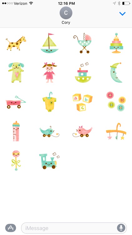 Oh, Baby Sticker Pack