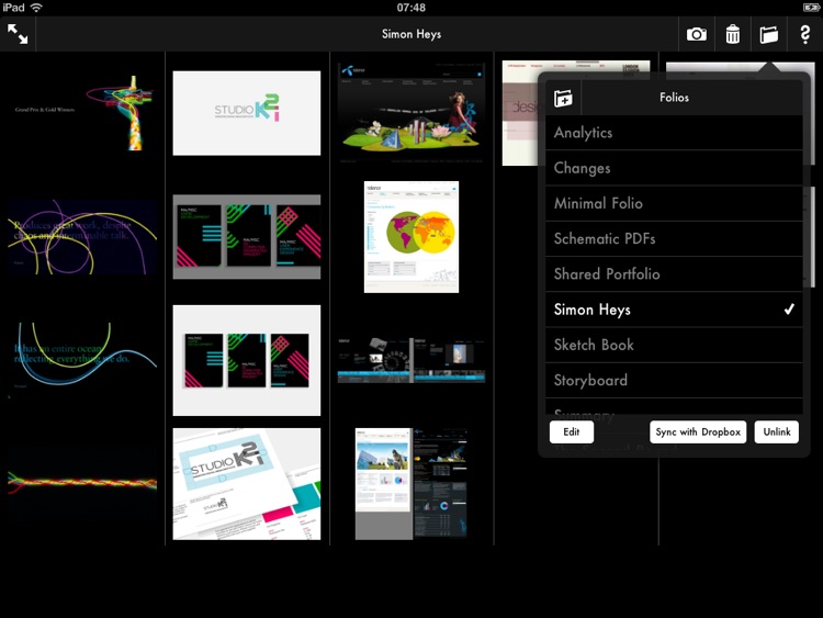 Minimal Folio - Design, Photo and Video Portfolio screenshot-3