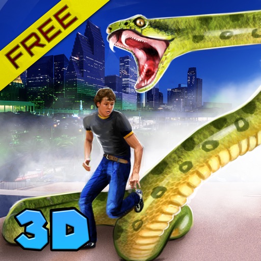 City Snake: Angry Anaconda Simulator 3D Icon