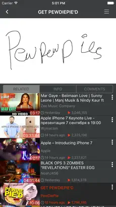 Screenshot 4 MyTube - Play and Stream iphone