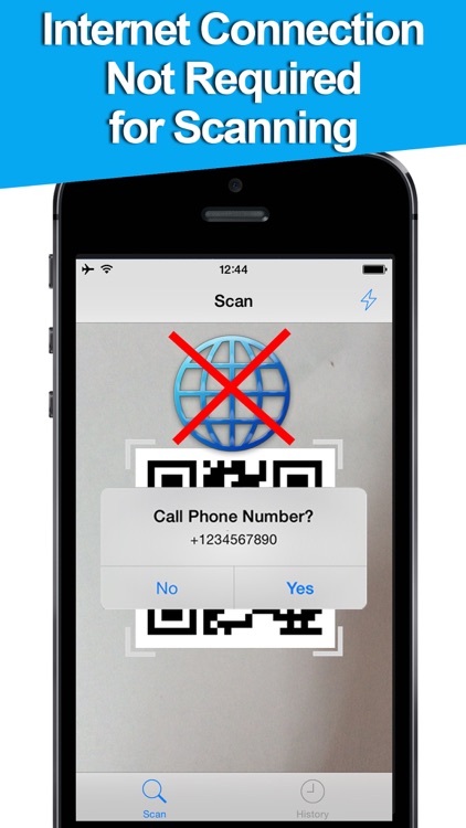 Free QR Code Reader & Barcode Scanner for iPhone screenshot-4