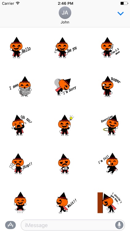 Mr. Pumpkin Sticker
