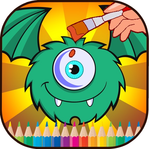 Monsters Coloring Book All Pages Free For Kids