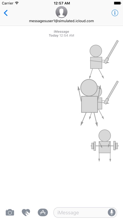 Stick Man Sticker Pack