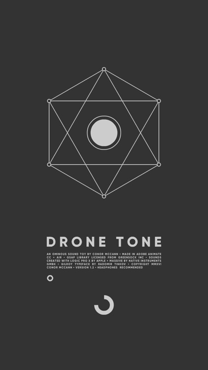Drone Tone - An Ominous Sound Toy screenshot-3