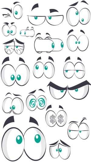 Eyemoji Crazy Eyes Stickers(圖2)-速報App