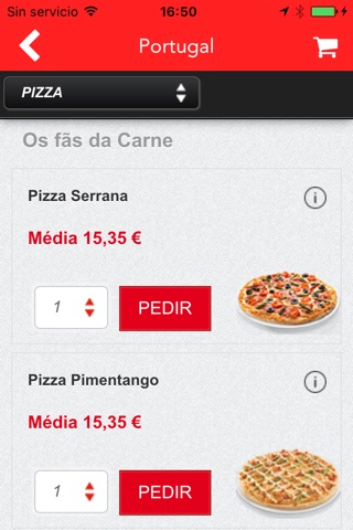 Telepizza - Comida a domicilio screenshot 2