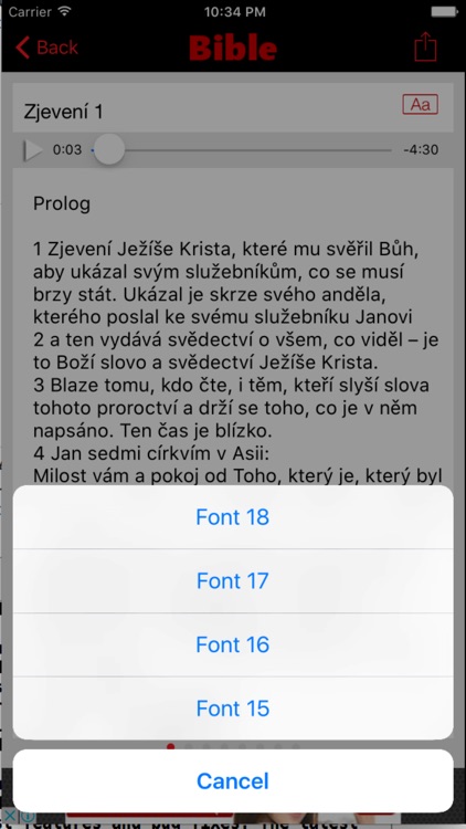 Czech Bible (Audio) screenshot-4