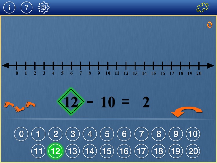 Number Line Math K2