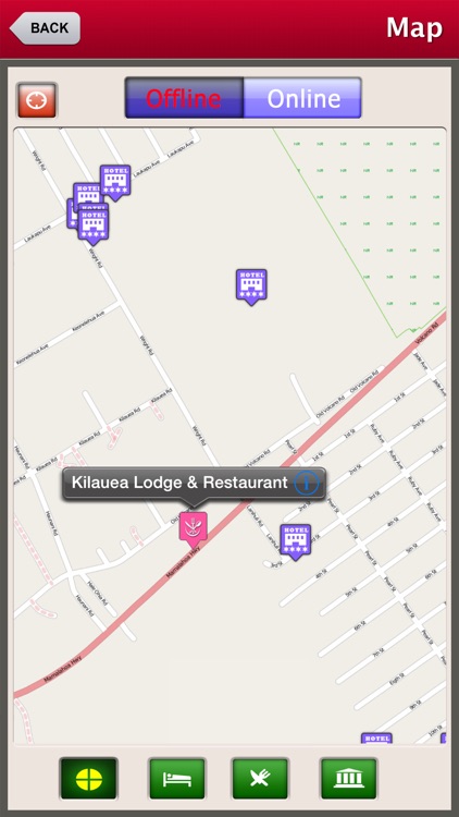 Big Island- Hawai  Offline Map Travel Explorer