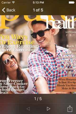 Pure Health Magazine screenshot 2