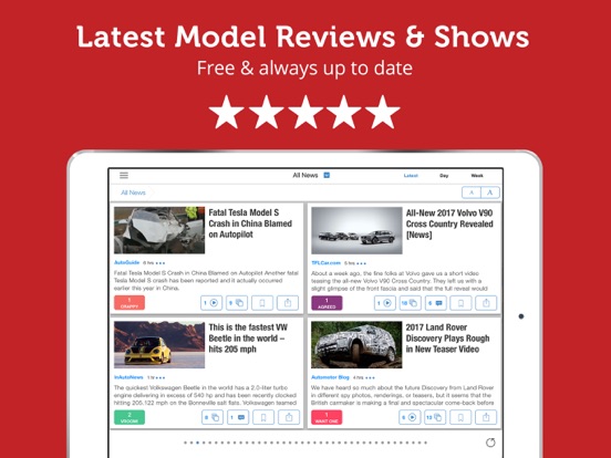 Auto & Automotive News - Newsfusion screenshot