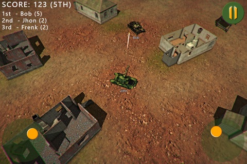 Tanks Online io Blitz War 3D screenshot 4