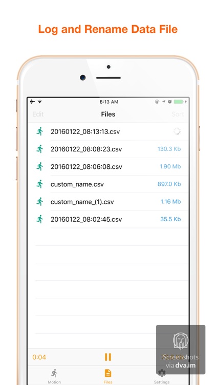PowerSense: Motion Sensor Data Logging Tool