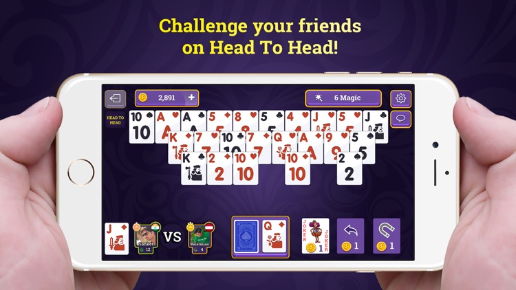 Solitaire Pyramid Multiplayer screenshot-3