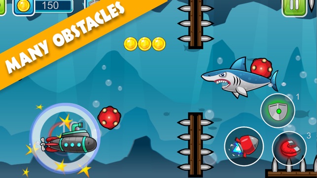 Submarine Adventure: Under The Water Ocean Game(圖4)-速報App