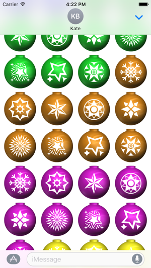 Xmas Balls Stickers(圖3)-速報App