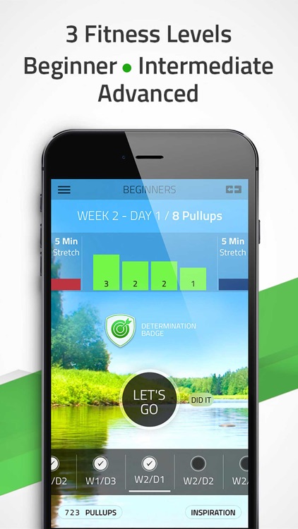 Pull ups: 0-20 Pull up challenge workout trainer