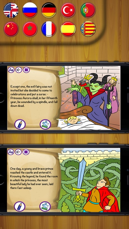 Sleeping Beauty Classic tales interactive book Pro
