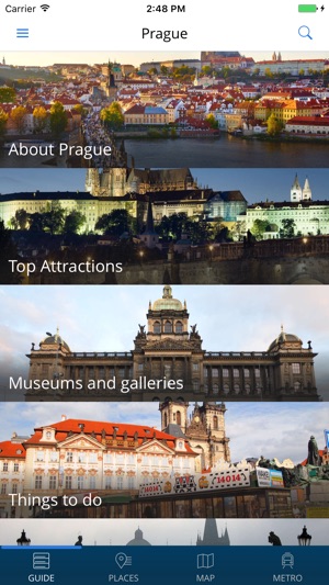 Prague Travel Guide with Offline Street 