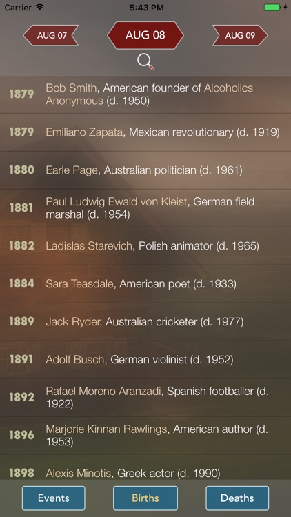 History Events - Today in history screenshot-3