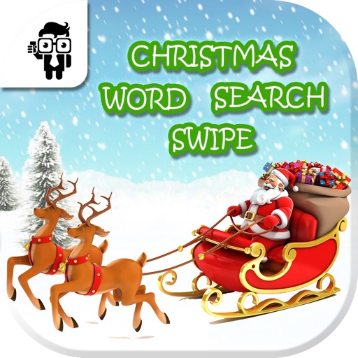 Christmas Word Search Swipe Icon