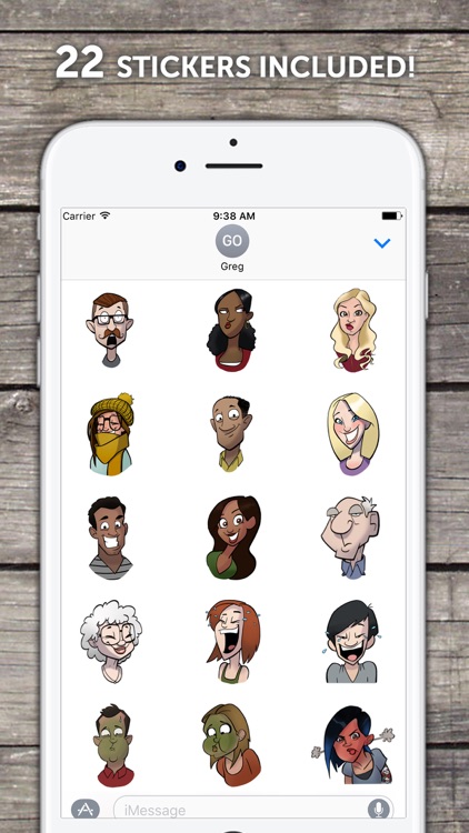 Everyday People - Stickers by Brad Smith screenshot-3