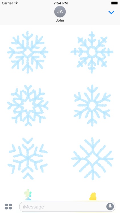 Christmas! Cute Hand Drawn Stickers for iMessage screenshot-4